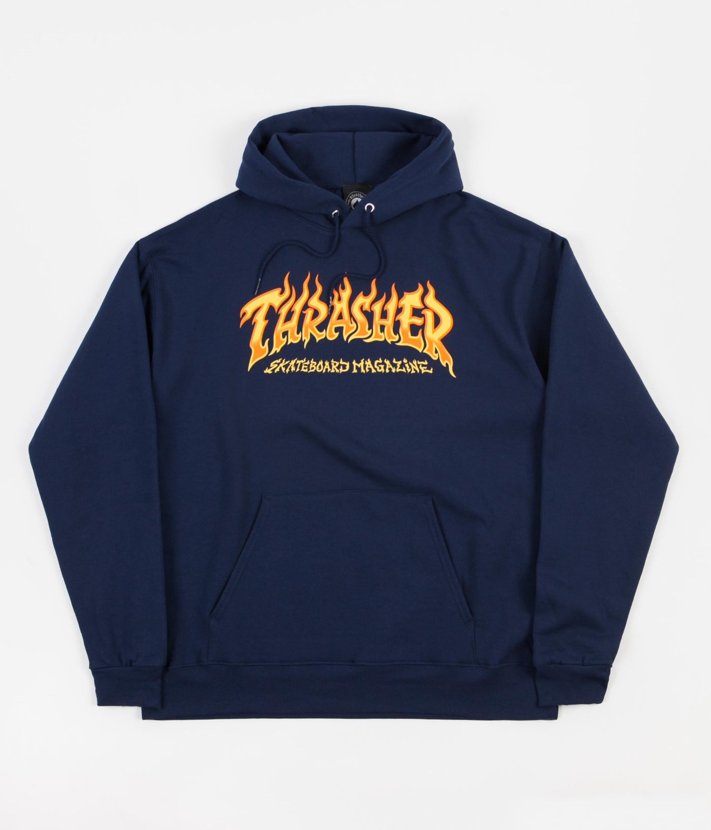 THRASHER HOODIE S THRASHER FIRE LOGO HOODIE - NAVY