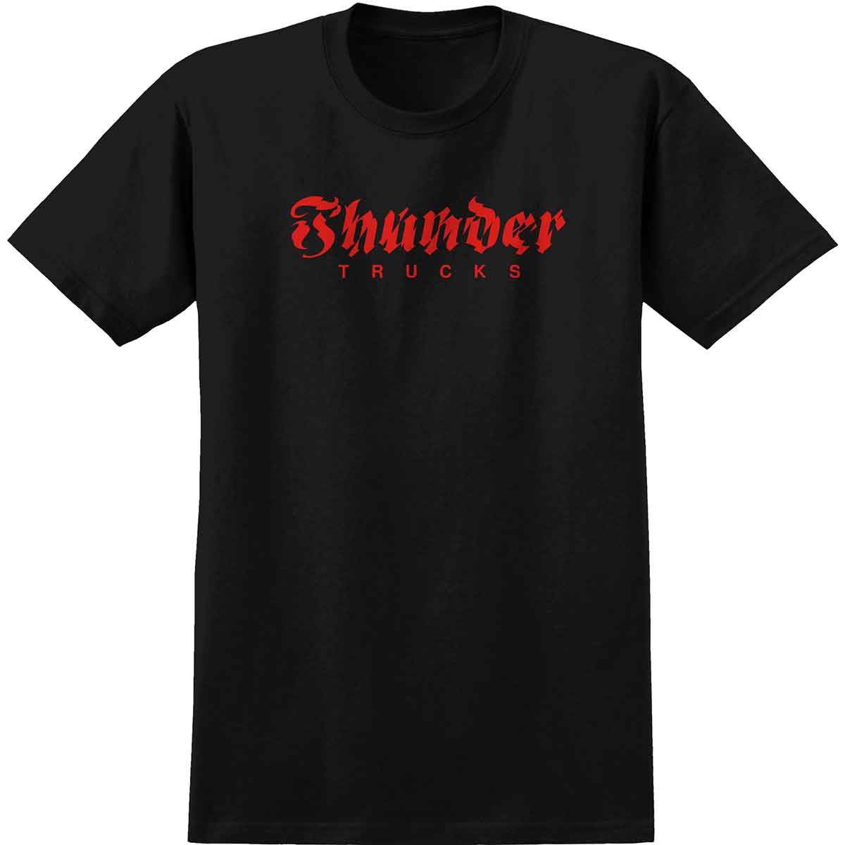 THUNDER T-SHIRT S THUNDER AFTERSHOCK TEE - BLACK RED