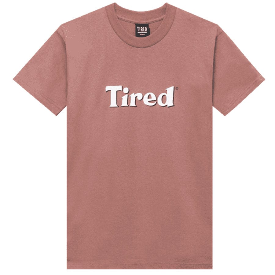 TIRED T-SHIRT M TIRED CAT CALL TEE -  BRICK