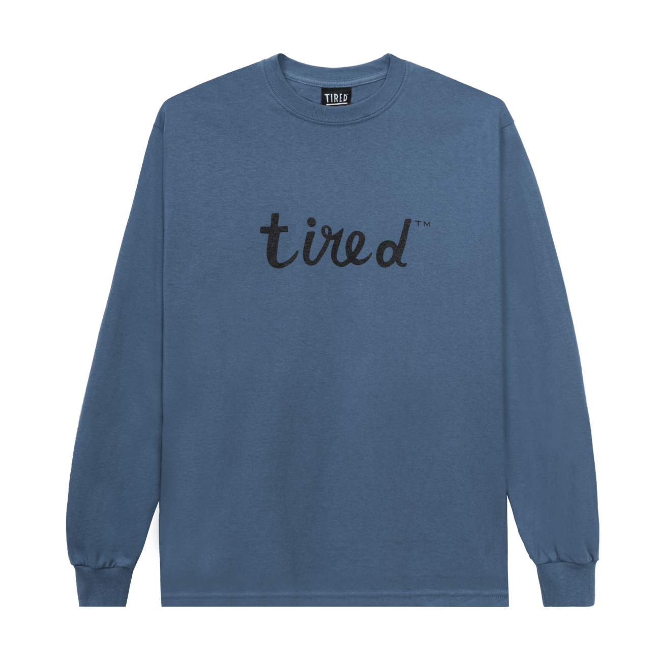 TIRED LONGSLEEVE TEE TIRED KAREN L/S TEE - INDIGO