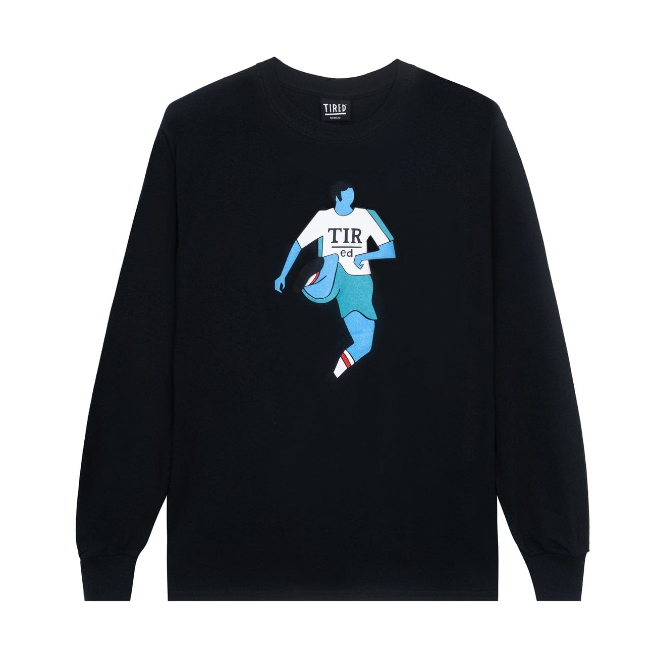 TIRED LONGSLEEVE TEE TIRED STYLE BLENDER L/S TEE - BLACK