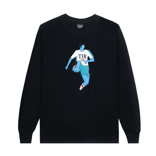 TIRED LONGSLEEVE TEE TIRED STYLE BLENDER L/S TEE - BLACK