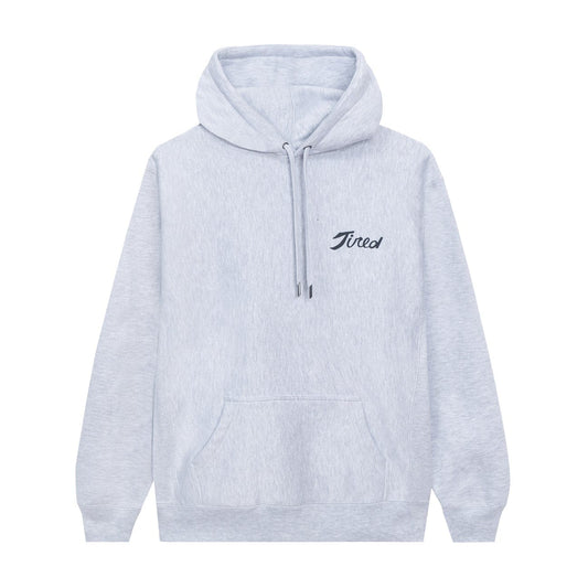 TIRED HOODIE M TIRED SUPER TIRED PULLOVER HOODIE - GREY
