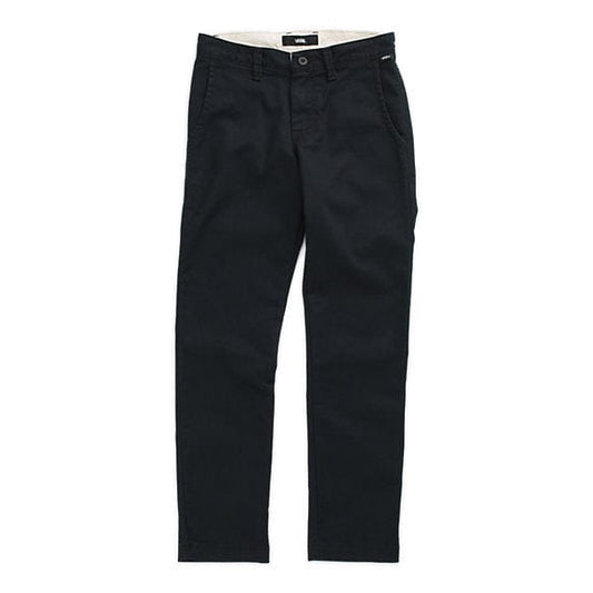 VANS PANTS 34 VANS AUTHENTIC CHINO STRETCH PANTS - BLACK