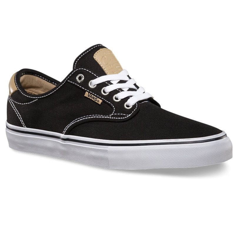 VANS SHOE VANS 2.5 Kids VANS CHIMA PRO KIDS - BLACK TAN WHITE