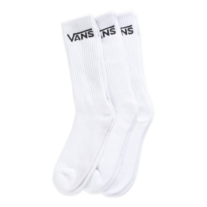 VANS SOCKS Vans Classic Crew Socks 3 Pack - White
