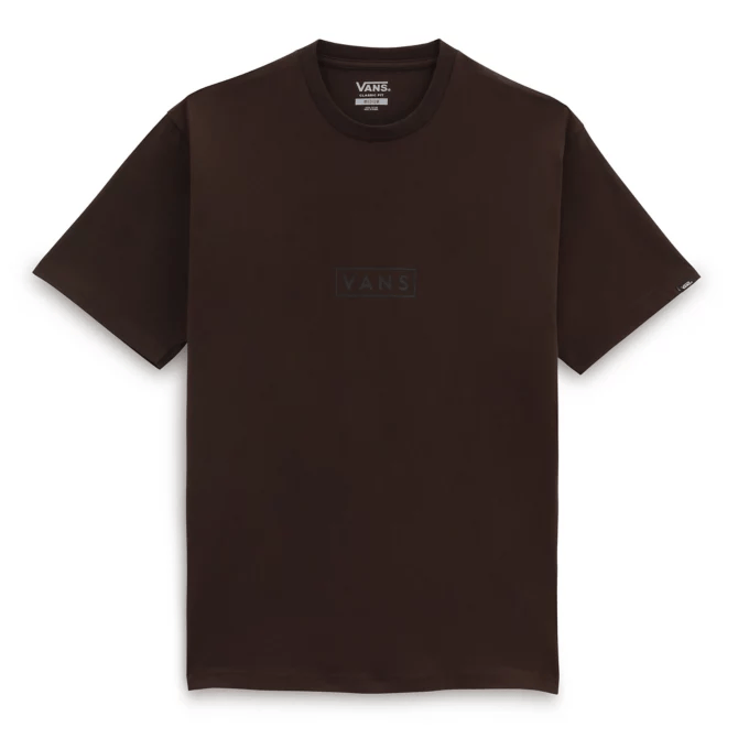 VANS T-SHIRT S VANS CLASSIC EASY BOX TEE - DEMITASSE