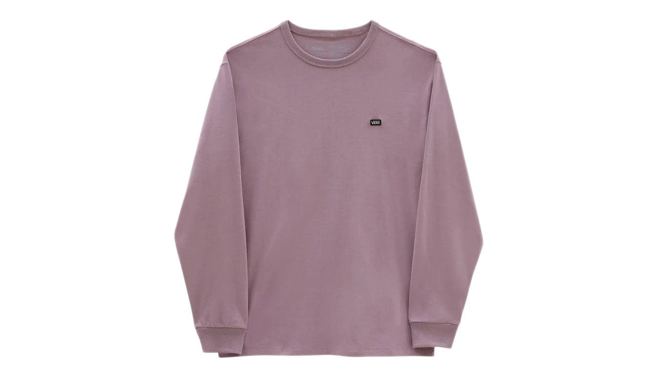 VANS LONGSLEEVE TEE S VANS CLASSIC LOGO L/S TEE - LAVENDER