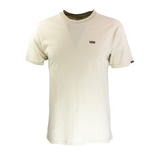 VANS T-SHIRT XL VANS LEFT CHEST LOGO TEE - OATMEAL