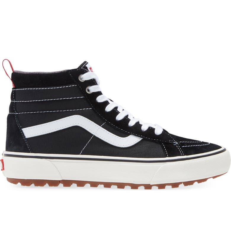 VANS SHOE VANS 8.5 Vans Sk8-Hi Classic MTE - Black White