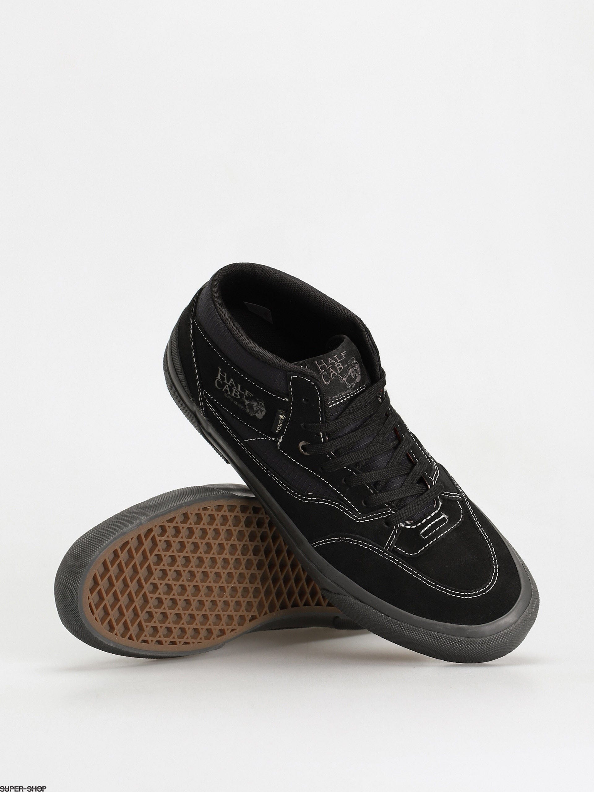 バンギラス Vans Skate Half Cab '92 GTX - (Gore-Tex) Blackout – Holistic Skateshop