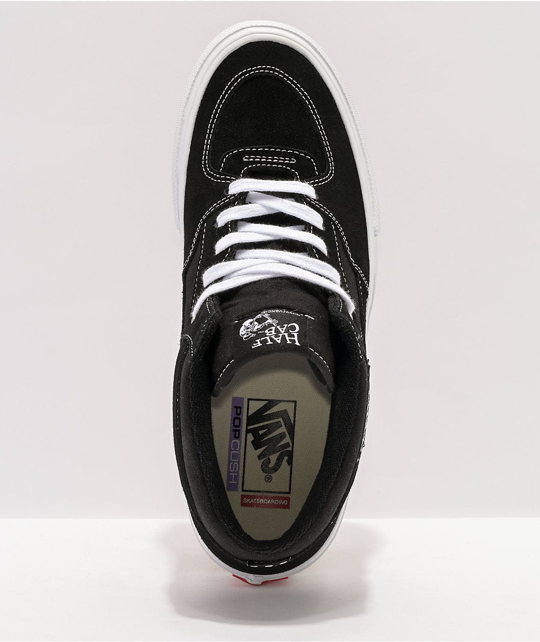 Vans Skate Half Cab - Black White – Holistic Skateshop