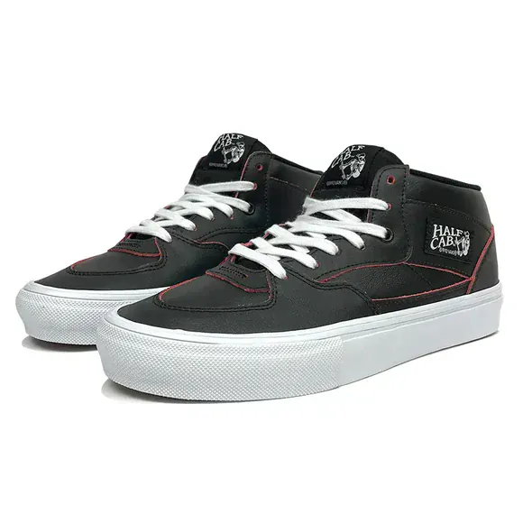 VANS SHOE VANS Vans Skate Half Cab - (Wearaway) Black Orange