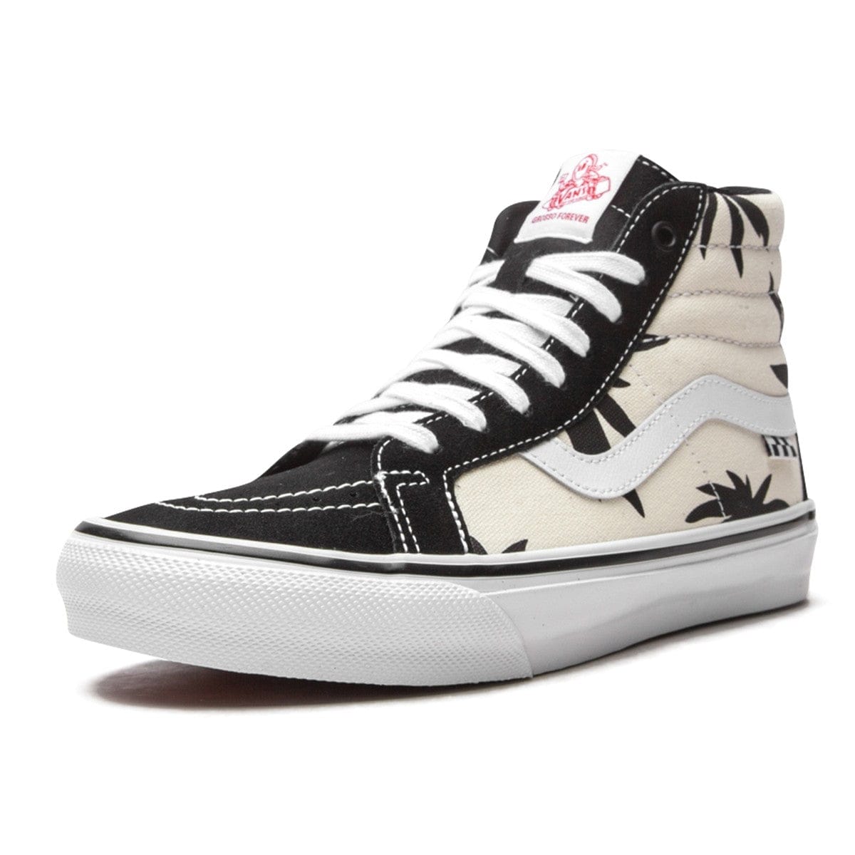 VANS SHOE VANS 7.5 Men / 9 Women Vans Skate Sk8-Hi Reissue - (Grosso) '88 Black Palms