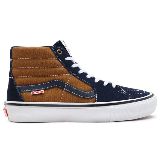 VANS SHOE VANS 8.5 Vans Skate Sk8-Hi - (Reynolds) Brown Navy