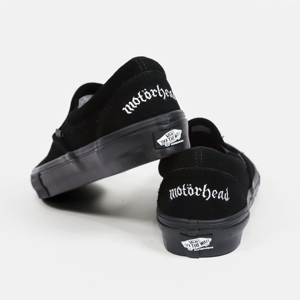 VANS SHOE VANS 7 Men / 8.5 Women Vans Skate Slip On - (Motorhead) Blackout