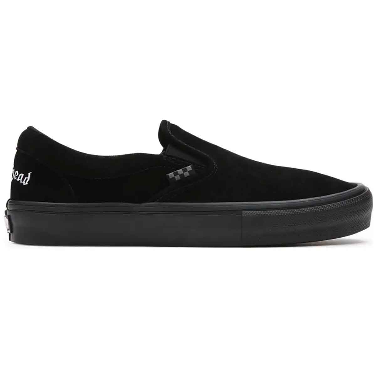 VANS SHOE VANS 7 Men / 8.5 Women Vans Skate Slip On - (Motorhead) Blackout