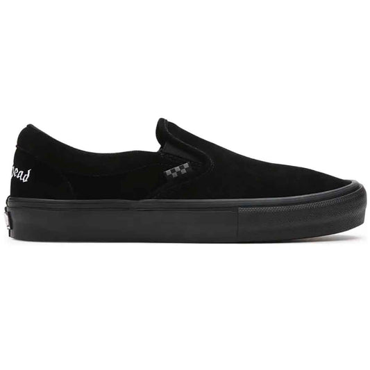 VANS SHOE VANS 7 Men / 8.5 Women Vans Skate Slip On - (Motorhead) Blackout