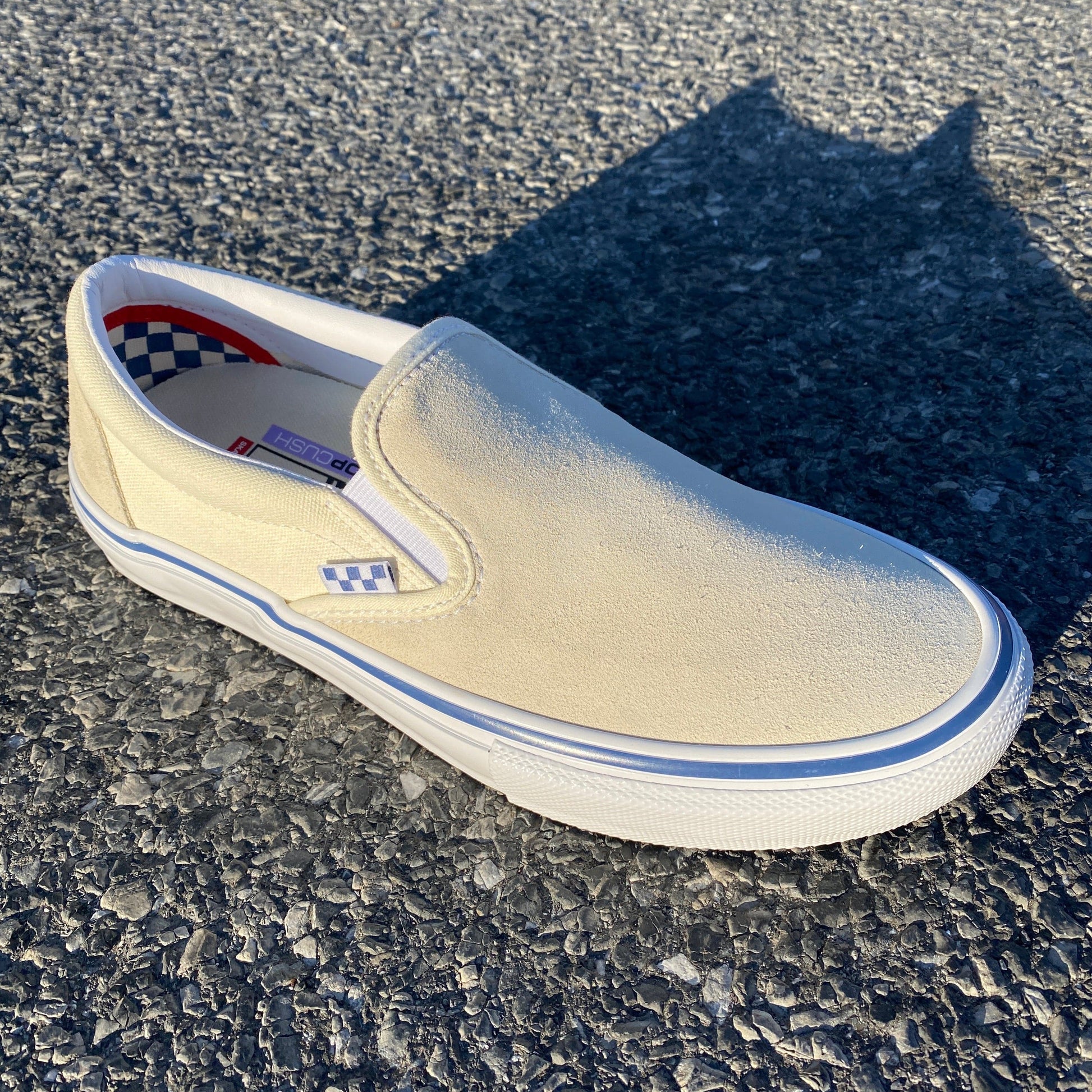 VANS SHOE VANS Vans Skate Slip On - (VCU) Off White