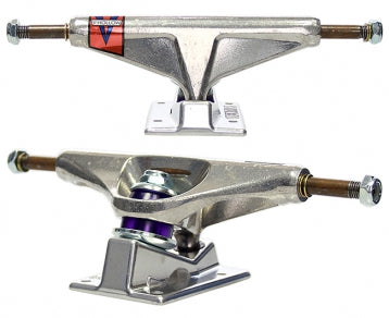 Venture All Polished V-Hollow Trucks - Silver