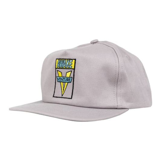VENTURE HAT VENTURE AWAKE SNAPBACK HAT - SILVER