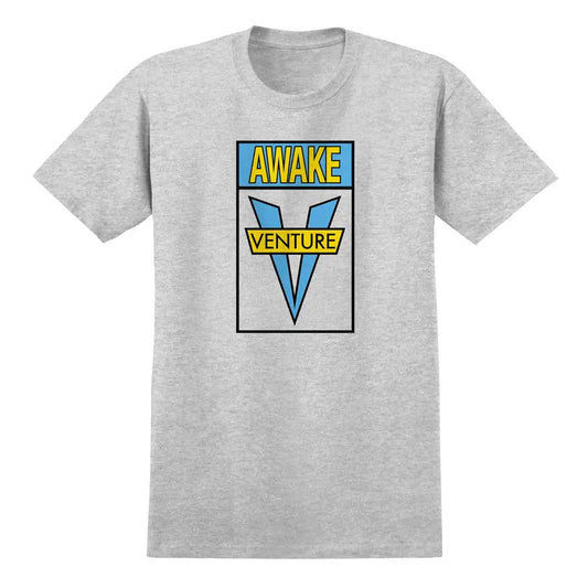VENTURE T-SHIRT VENTURE AWAKE TEE - HEATHER YELLOW