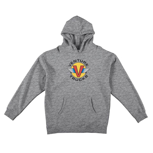 VENTURE HOODIE VENTURE  WINGS HOODIE - HEATHER GREY