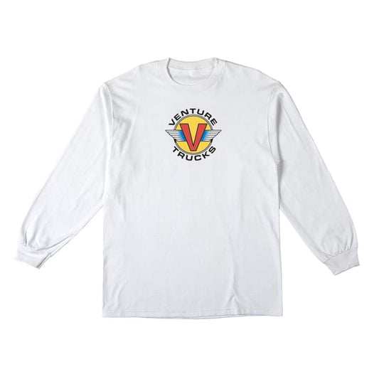 VENTURE LONGSLEEVE TEE VENTURE WINGS L/S TEE - WHITE