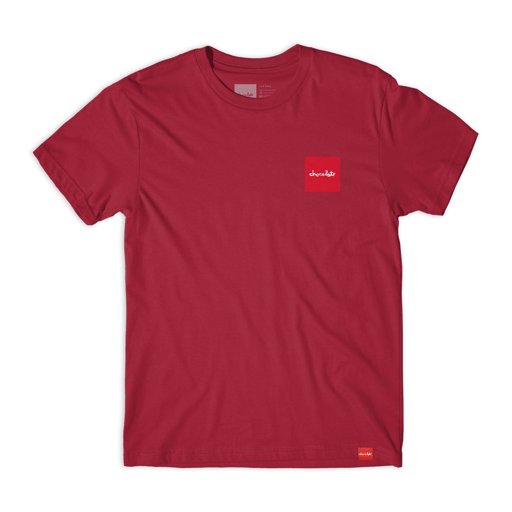CHOCOLATE SQUARE YOUTH TEE - RED
