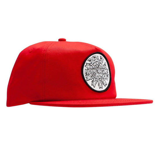 FUCKING AWESOME SPIRAL SNAPBACK - RED